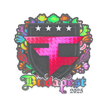 Sticker | FaZe Clan (Holo) | Budapest 2025