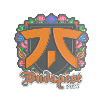 Sticker | fnatic (Embroidered) | Budapest 2025
