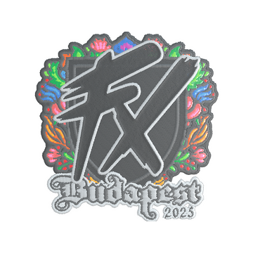 Sticker | Fluxo (Embroidered) | Budapest 2025