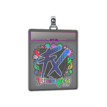 Sticker Slab | Fluxo (Holo) | Budapest 2025