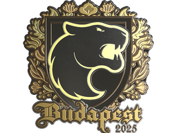 Sticker | FURIA (Gold) | Budapest 2025
