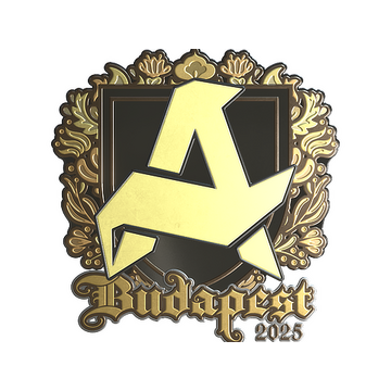 Sticker | Aurora (Gold) | Budapest 2025