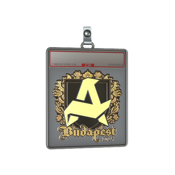 Sticker Slab | Aurora (Gold) | Budapest 2025