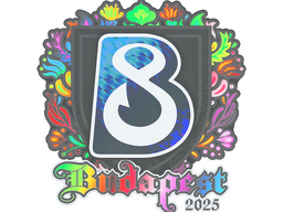 Sticker | B8 (Holo) | Budapest 2025