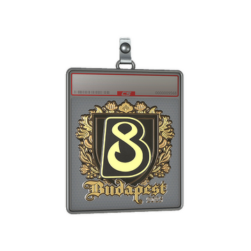 Sticker Slab | B8 (Gold) | Budapest 2025