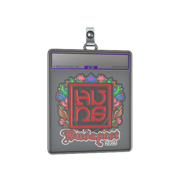 Sticker Slab | The Huns (Embroidered) | Budapest 2025