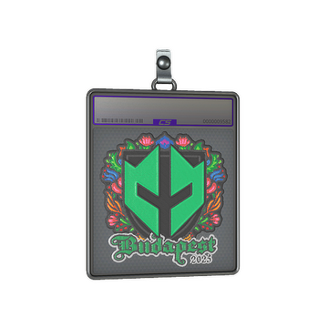 Sticker Slab | Imperial Esports (Embroidered) | Budapest 2025