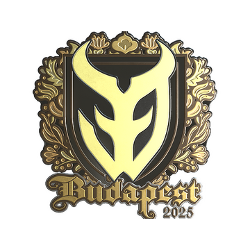 Sticker | 3DMAX (Gold) | Budapest 2025