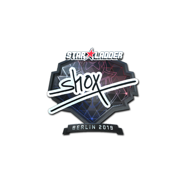 Sticker | shox (Foil) | Berlin 2019