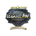 Sticker | stanislaw (Gold) | Berlin 2019