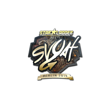 Sticker | svyat (Gold) | Berlin 2019