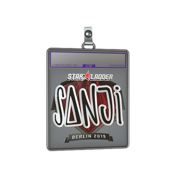 Sticker Slab | SANJI (Foil) | Berlin 2019