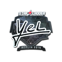 Sticker | yel (Foil) | Berlin 2019