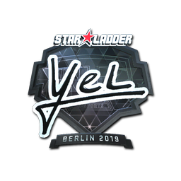 Sticker | yel (Foil) | Berlin 2019