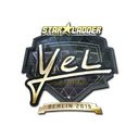 Sticker | yel (Gold) | Berlin 2019
