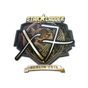 Sticker | xseveN (Gold) | Berlin 2019