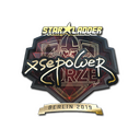 Sticker | xsepower (Gold) | Berlin 2019