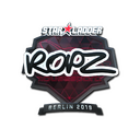 Sticker | ropz (Foil) | Berlin 2019