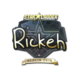 Sticker | Rickeh (Gold) | Berlin 2019