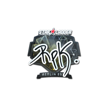 Sticker | RpK (Foil) | Berlin 2019