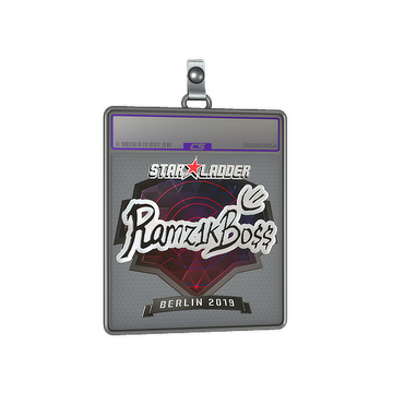 Sticker Slab | Ramz1kBO$$ (Foil) | Berlin 2019