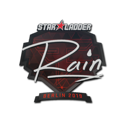 Sticker | rain | Berlin 2019