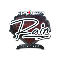 Sticker | rain (Foil) | Berlin 2019
