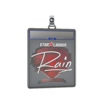 Sticker Slab | rain | Berlin 2019