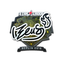 Sticker | Zeus (Foil) | Berlin 2019