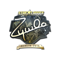 Sticker | ZywOo (Gold) | Berlin 2019
