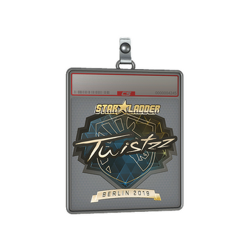 Sticker Slab | Twistzz (Gold) | Berlin 2019