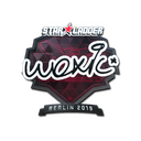Sticker | woxic (Foil) | Berlin 2019