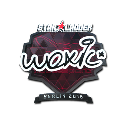 Sticker | woxic (Foil) | Berlin 2019