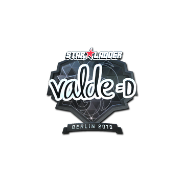 Sticker | v4lde (Foil) | Berlin 2019