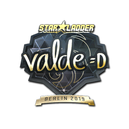 Sticker | v4lde (Gold) | Berlin 2019