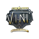 Sticker | VINI (Gold) | Berlin 2019