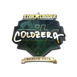 Sticker | coldzera (Gold) | Berlin 2019
