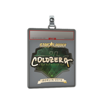 Sticker Slab | coldzera (Gold) | Berlin 2019