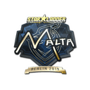 Sticker | malta (Gold) | Berlin 2019