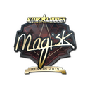 Sticker | Magisk (Gold) | Berlin 2019