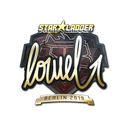 Sticker | loWel (Gold) | Berlin 2019