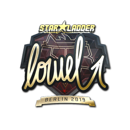 Sticker | loWel (Gold) | Berlin 2019