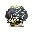 Sticker | LETN1 (Gold) | Berlin 2019