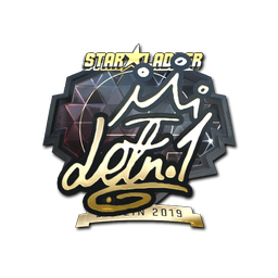 Sticker | LETN1 (Gold) | Berlin 2019