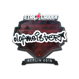 Sticker | olofmeister (Foil) | Berlin 2019