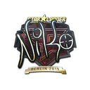 Sticker | NiKo (Gold) | Berlin 2019