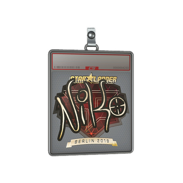 Sticker Slab | NiKo (Gold) | Berlin 2019