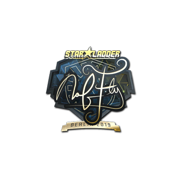 Sticker | NAF (Gold) | Berlin 2019