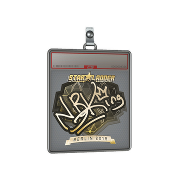 Sticker Slab | NBK- (Gold) | Berlin 2019
