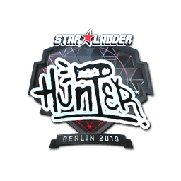 Sticker | huNter- (Foil) | Berlin 2019